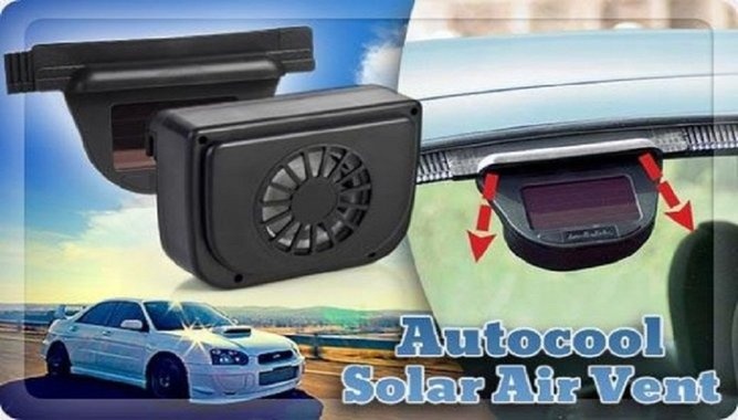 Auto Cool Solar Ventilation System